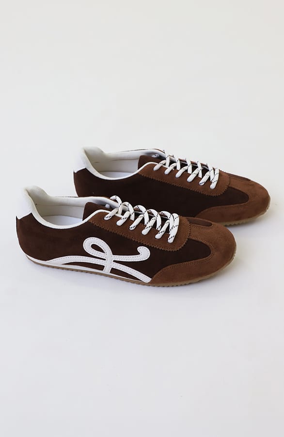 Retro Suede Runner Sneaker Choco – alle schoenen, foto 4