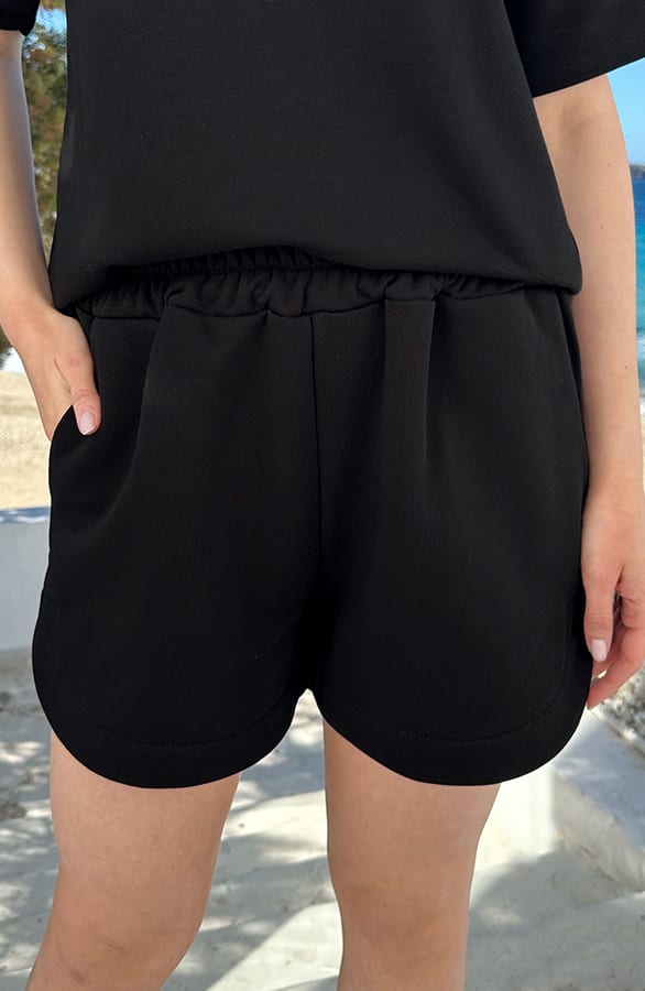 Comfort Sweat Short Zwart