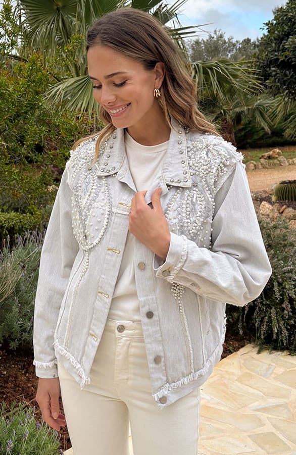 Festive Studs Jacket Grey 2.0 – jassen, foto 8