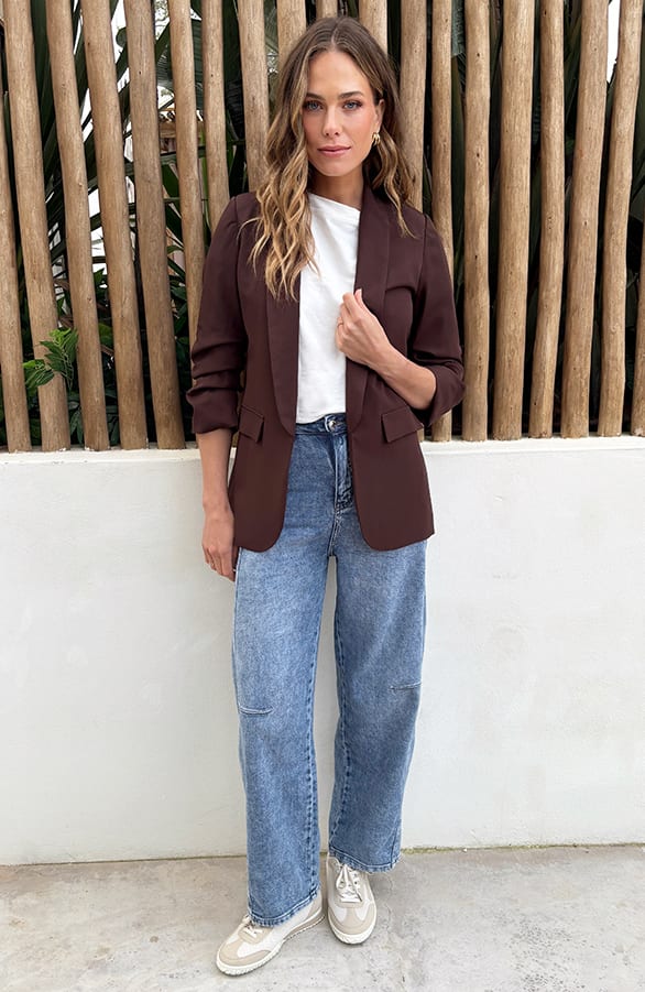 Limited Blazer Choco, Mäntel, Foto 8
