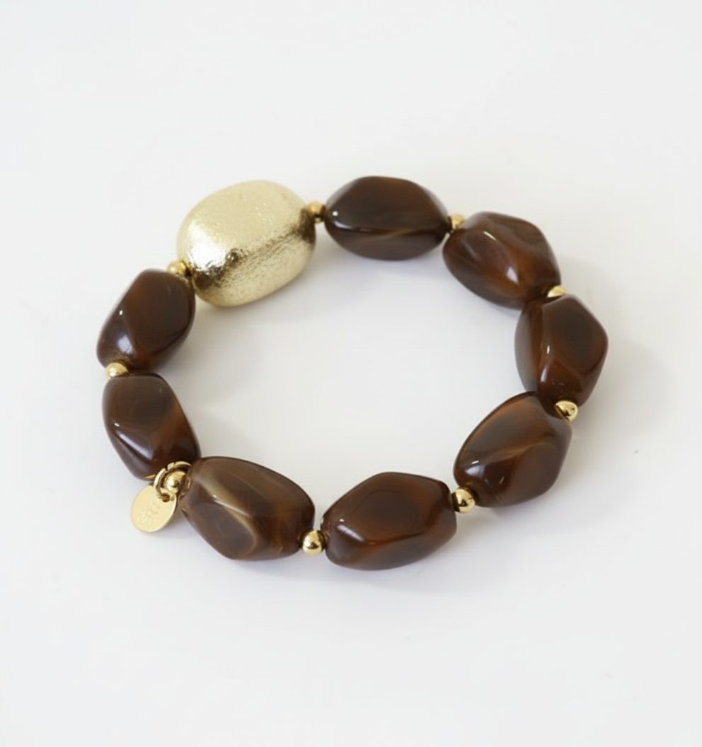 Marble Armband Choco Gold – alle accessoires, foto 2