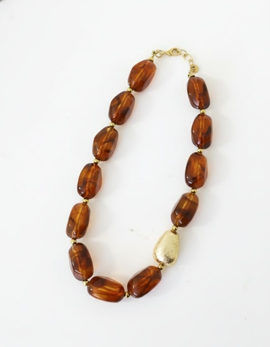 Marble Ketting Choco Gold – alle accessoires, foto 2