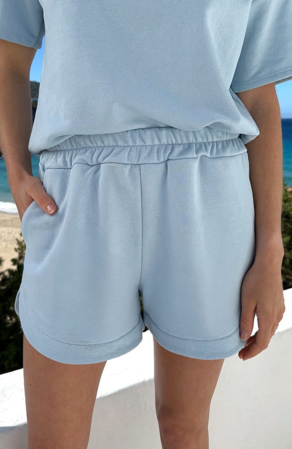 Comfort Sweat Short Baby Blauw – shorts, foto 1