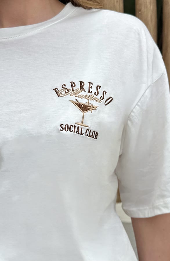 Espresso Martini Club Loose Fit T-Shirt – tops, foto 4