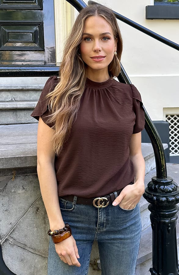 Liv Col Top Choco – tops, foto 6