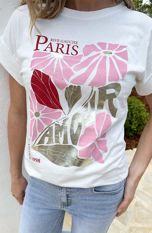Paris Amour T-shirt – tops, foto 5