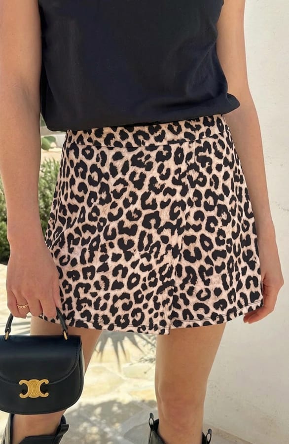 Scuba Skort Leopard
