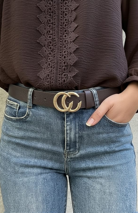 Fashion Riem Choco Goud