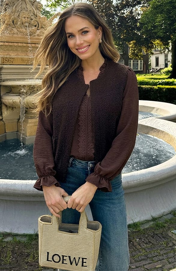 Gilet Pocket Teddy Choco – vesten, foto 4