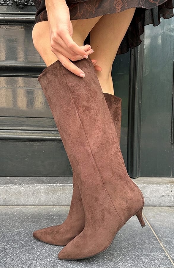 Suede Laarzen Choco