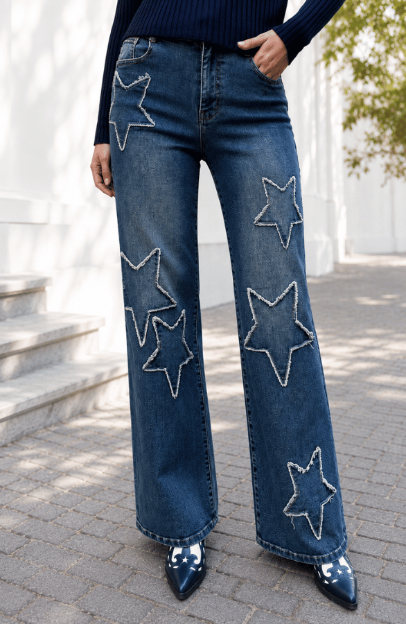 Wide Leg Jeans Raw Star FMH Stretch