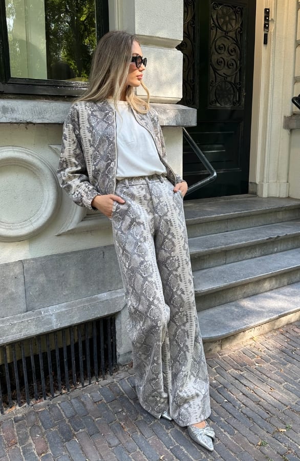 Bomberjacket Snake Print Premium – jassen, foto 9