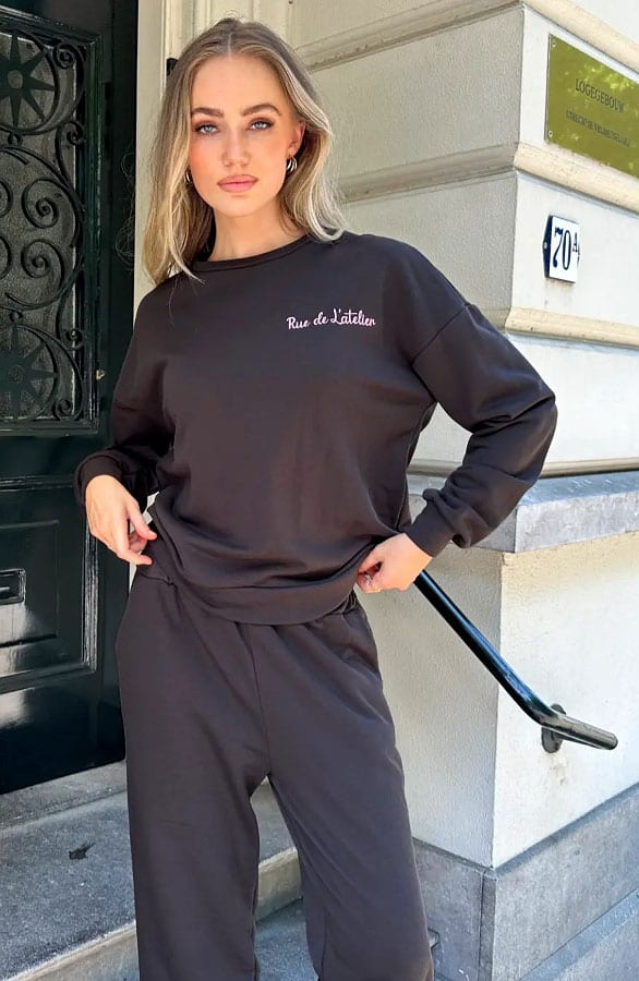 Comfort Sweater Atelier Choco – truien, foto 6
