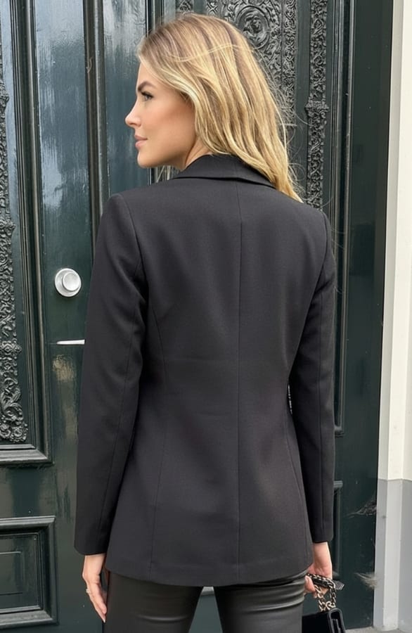 Limited Blazer Longsleeve Black – jassen, foto 4
