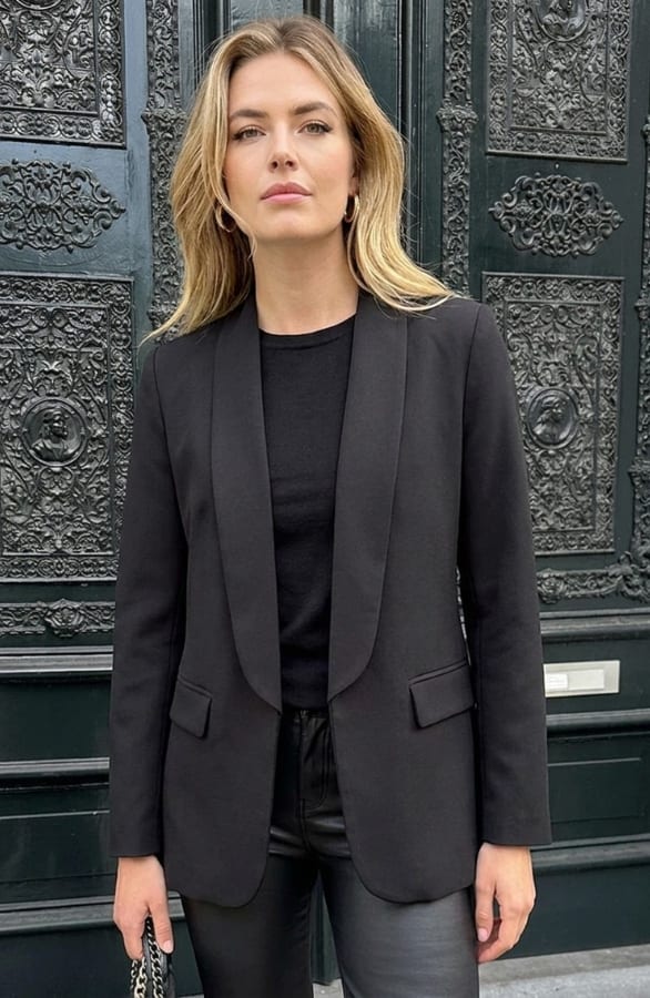 Limited Blazer Longsleeve Black – jassen, foto 3