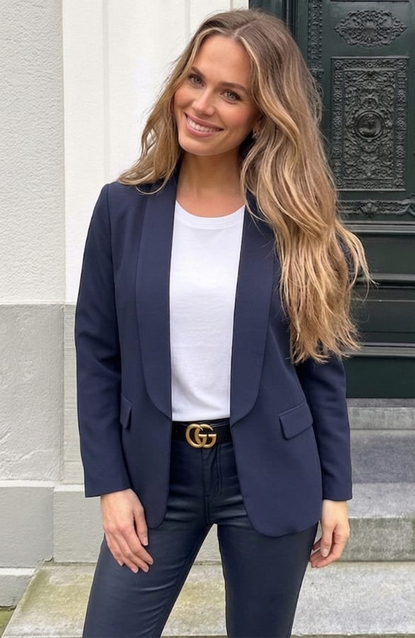 Limited Blazer Longsleeve Navy