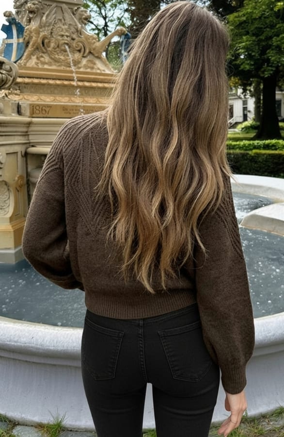 Ultra Soft Trui Choco – truien, foto 5