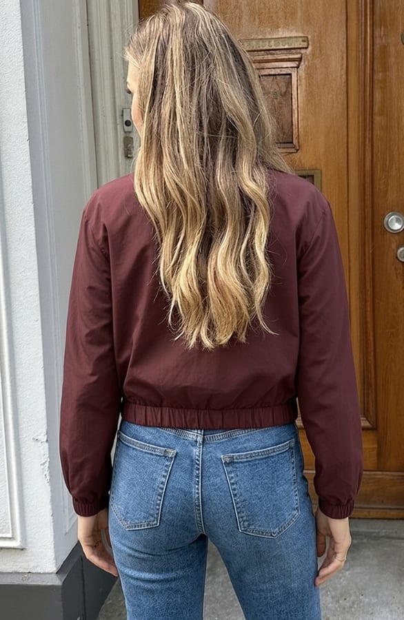 Para Trench Jacket Le Marais Burgundy – jassen, foto 6