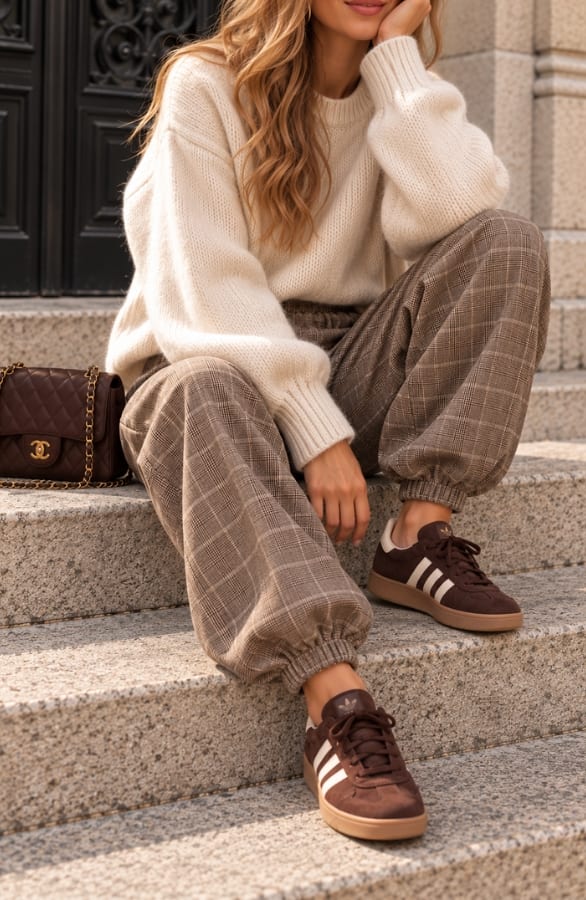 Classic Check Balloon Pants – broeken, foto 2