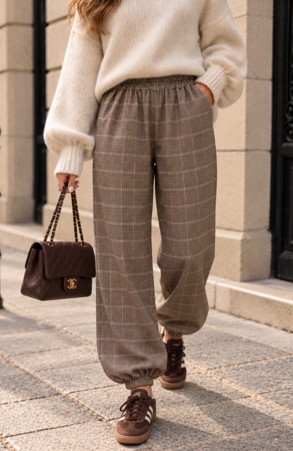 Classic Check Balloon Pants
€ 39,95