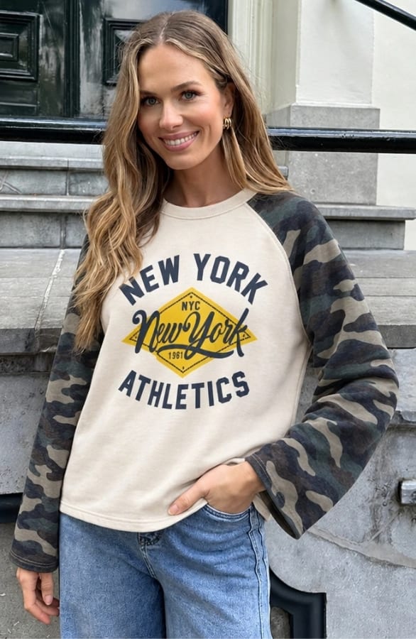 New York Athletics Longsleeve Top Camo