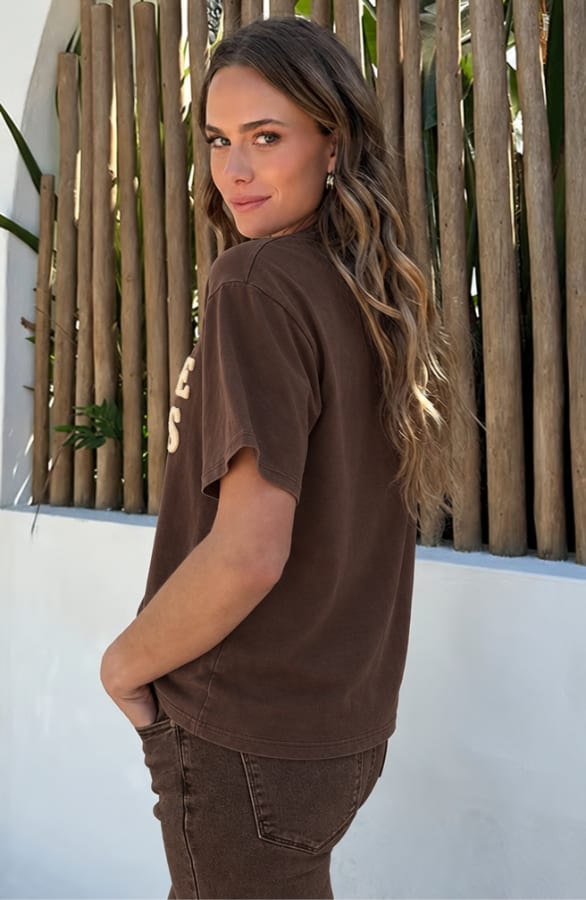 Cafe De Paris T-shirt Choco – tops, foto 4