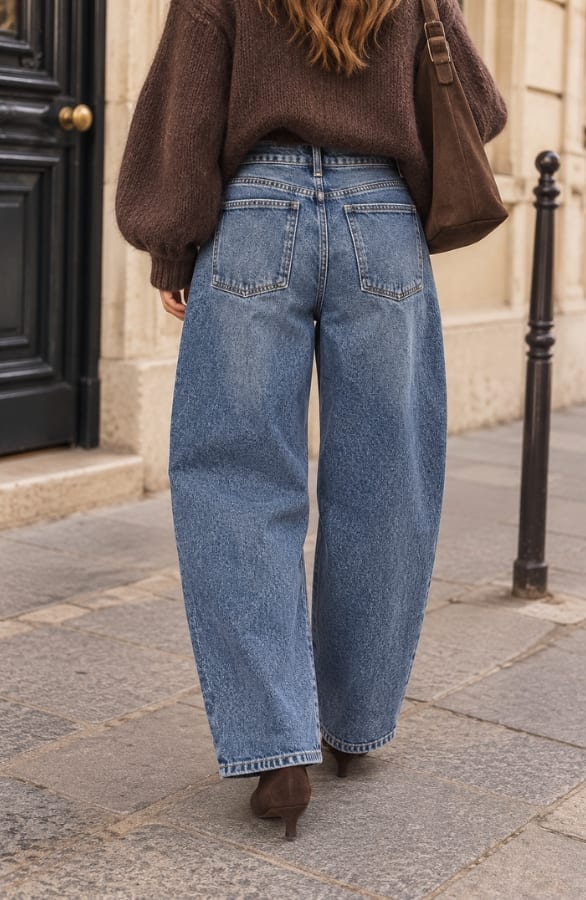 Ultra Balloon Fit Jeans Stretch Stone Wash – spijkerbroeken, foto 2