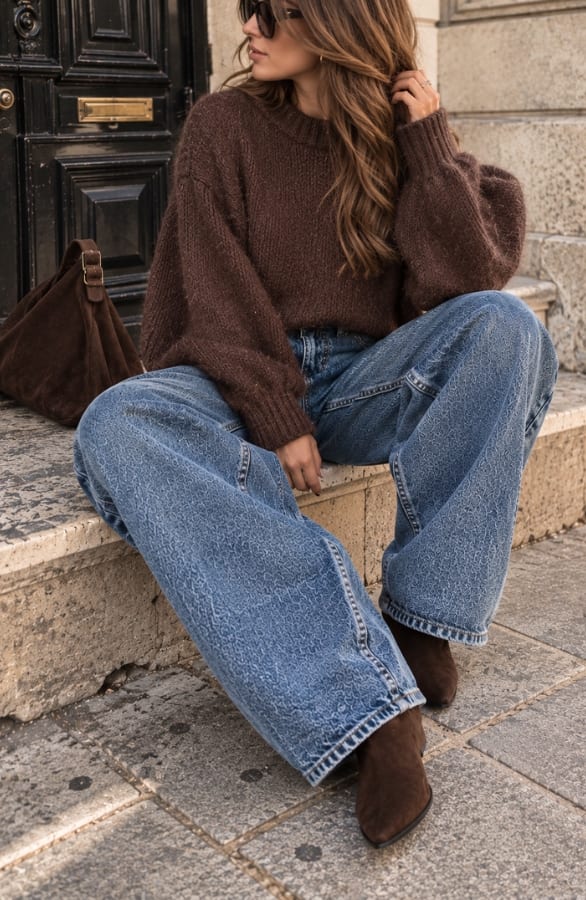 Ultra Balloon Fit Jeans Stretch Stone Wash – spijkerbroeken, foto 3