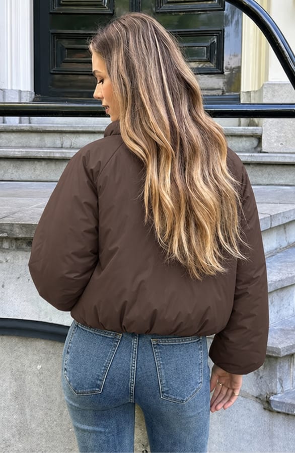 Ultra Puffer Jacket Choco – jassen, foto 3