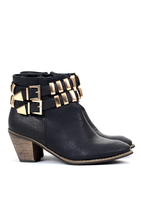 Fashionista Booties Black – shoparchief