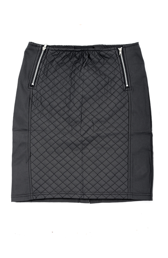 Leather Skirt Lozenge – shoparchief