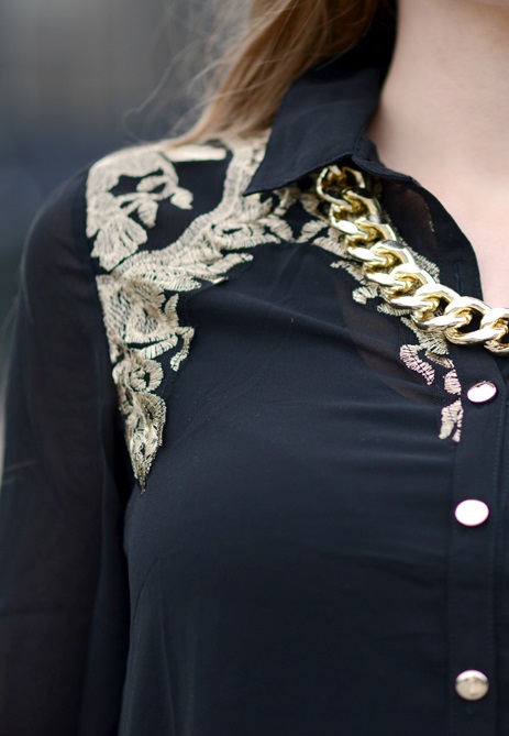 Chain Necklace Gold – shoparchief, foto 2