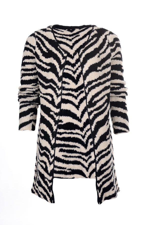 Wild Zebra Cardigan – shoparchief
