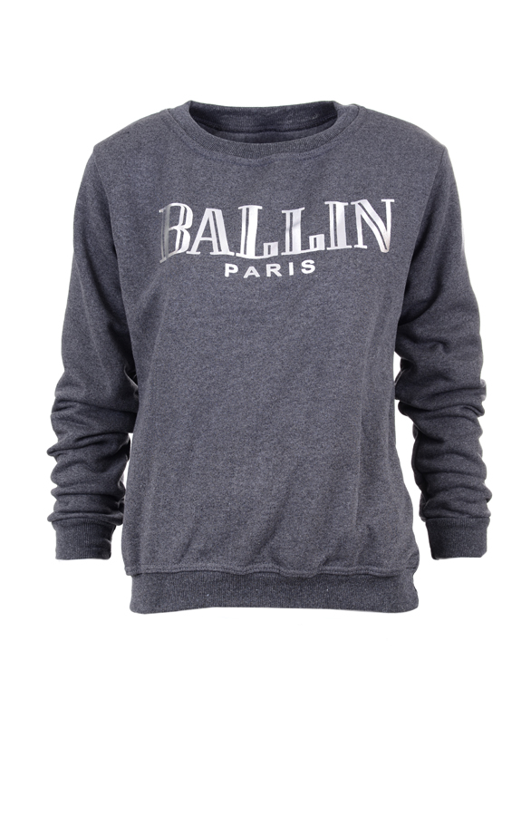 Ballin Sweater Grey Zilver 2.0 – shoparchief