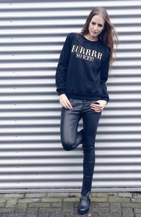 Burrrr, So Icey Sweater Gold – shoparchief, foto 2