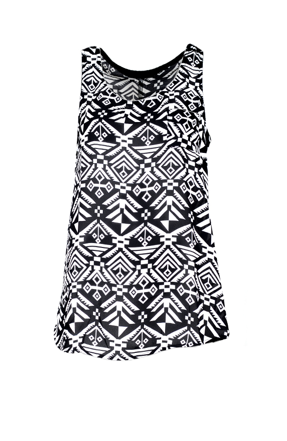 Aztec Top Black – shoparchief