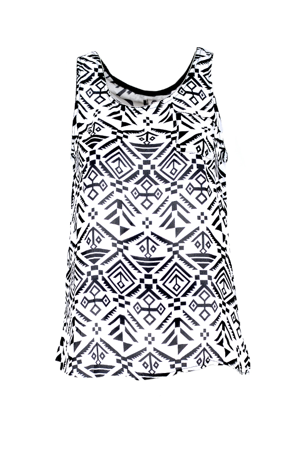 Aztec Top White – shoparchief