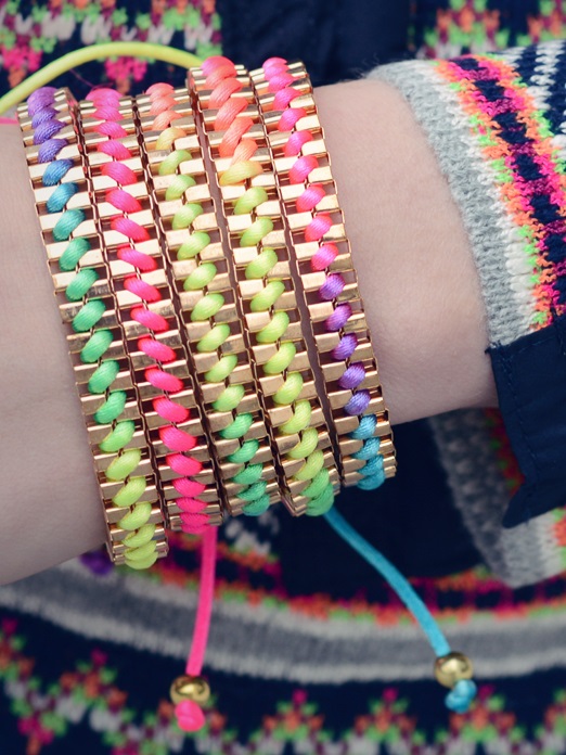 Silk MultiColor Bracelet – shoparchief, foto 2