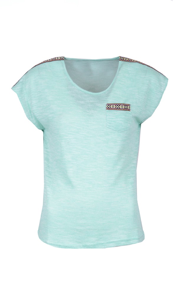 Pocket Aztec Top Mint – shoparchief