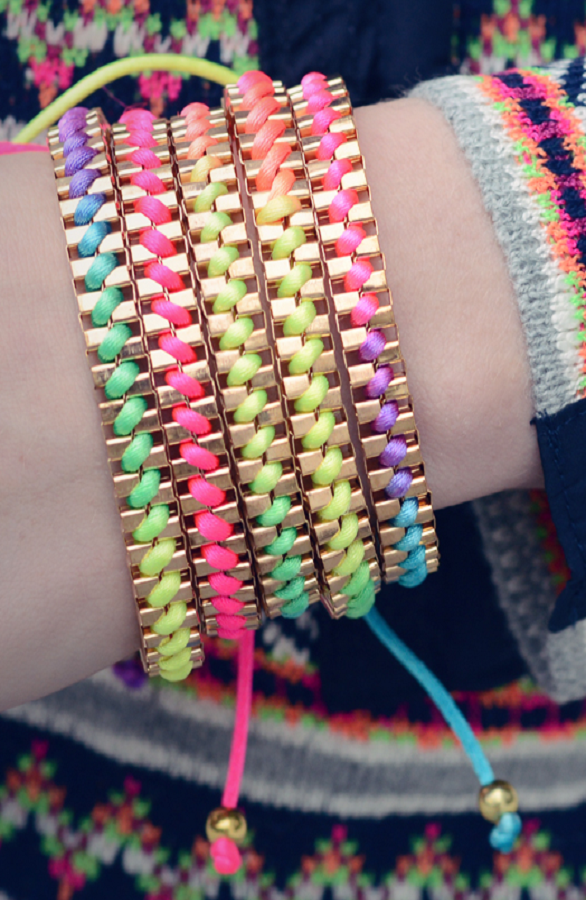 Silk Fuchsia Bracelet – shoparchief, foto 2
