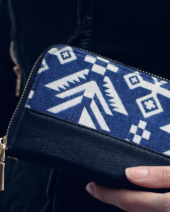Wallet Aztec Blue – shoparchief, foto 2