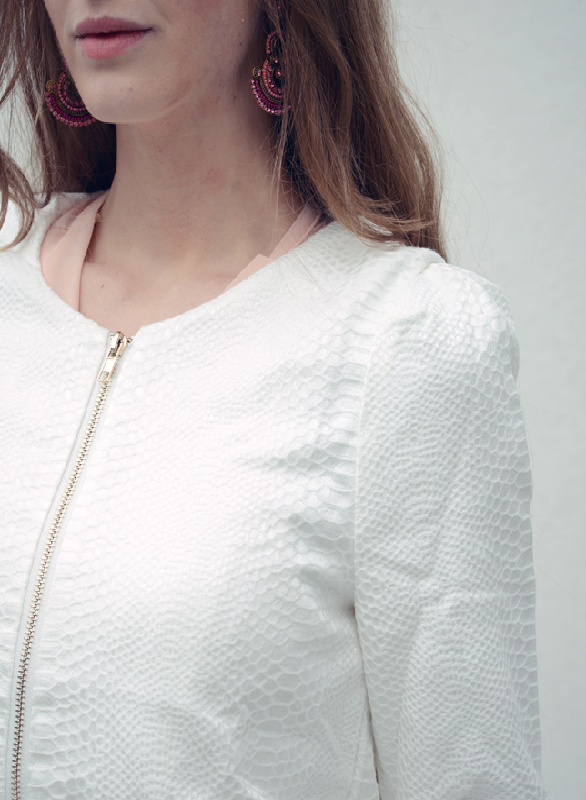 Snake Jacket Cream – shoparchief, foto 3
