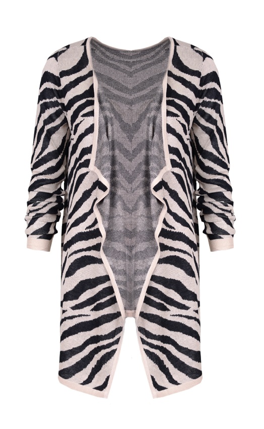 Zebra Vest Beige – shoparchief