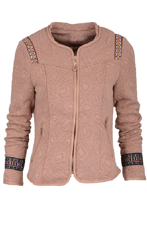 Aztec Jacket Camel – shoparchief