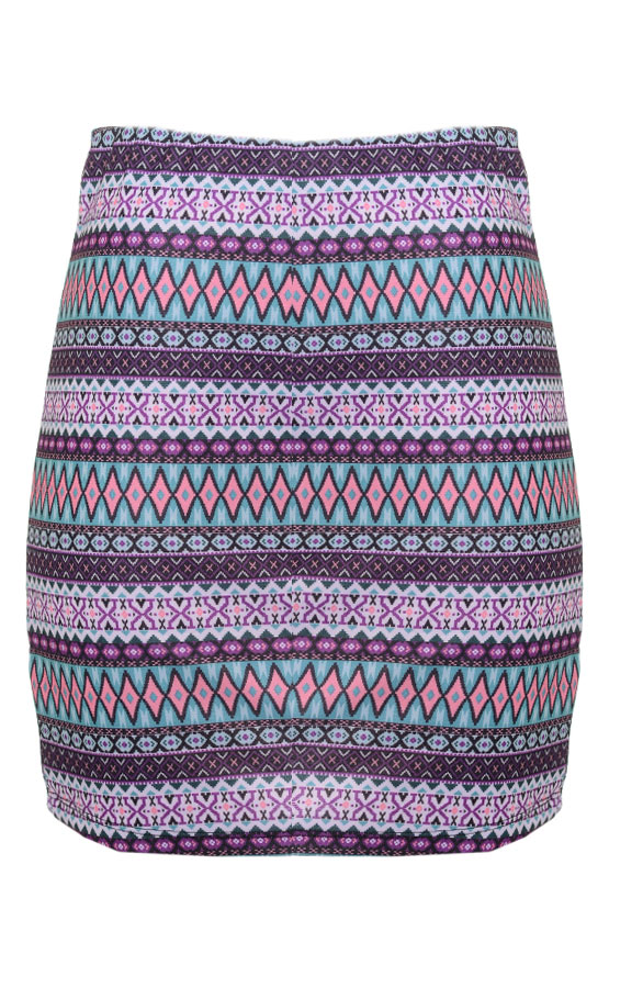 Aztec Skirt Turquoise – shoparchief