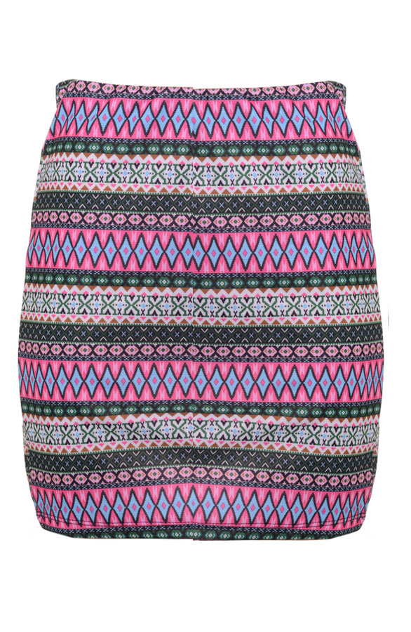 Aztec Skirt Pink – shoparchief