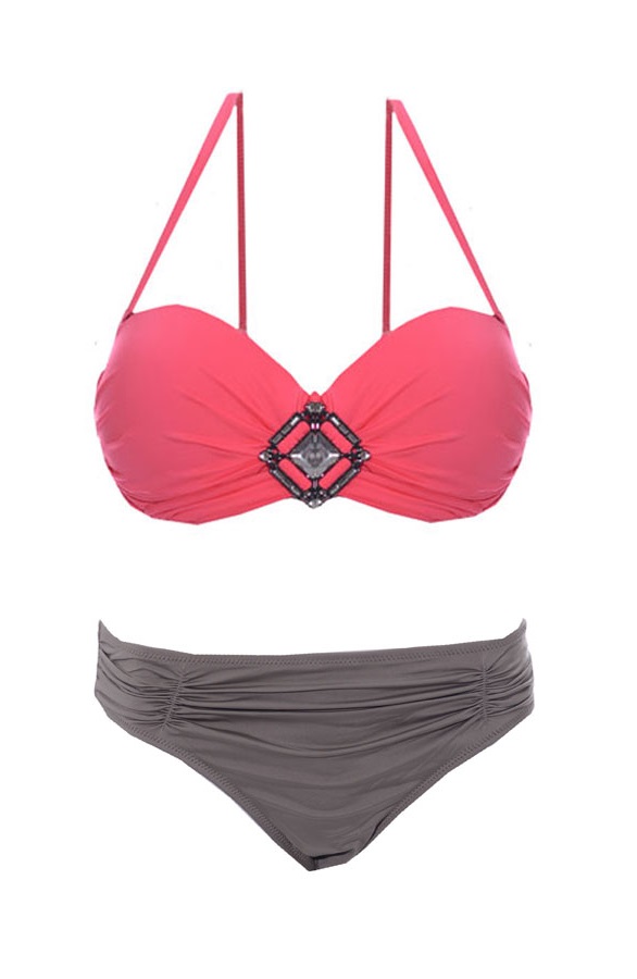 Bikini Coral Taupe – shoparchief