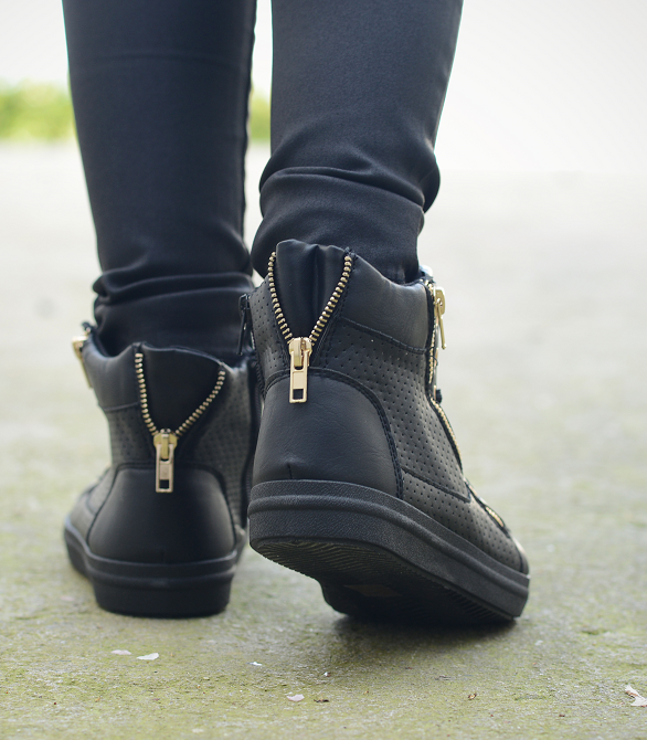 Glam Sneakers Black – shoparchief, foto 3