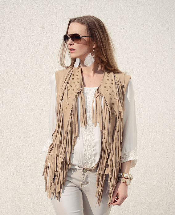 Ibiza Veren Oorbel White – shoparchief, foto 3