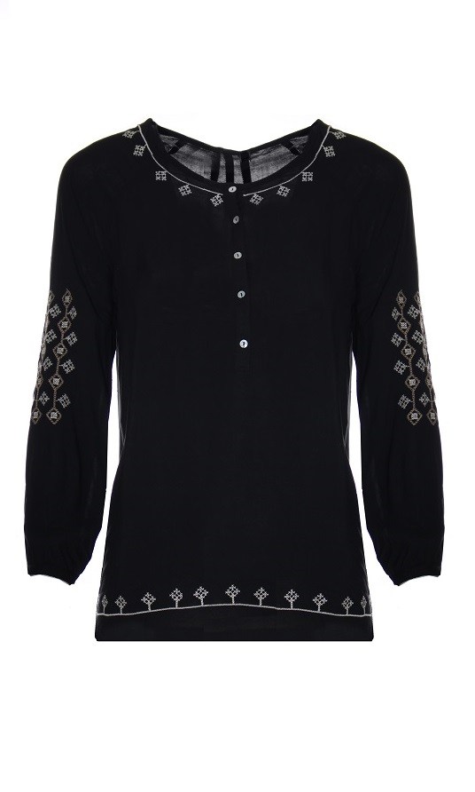 Luxury Blouse Black – shoparchief